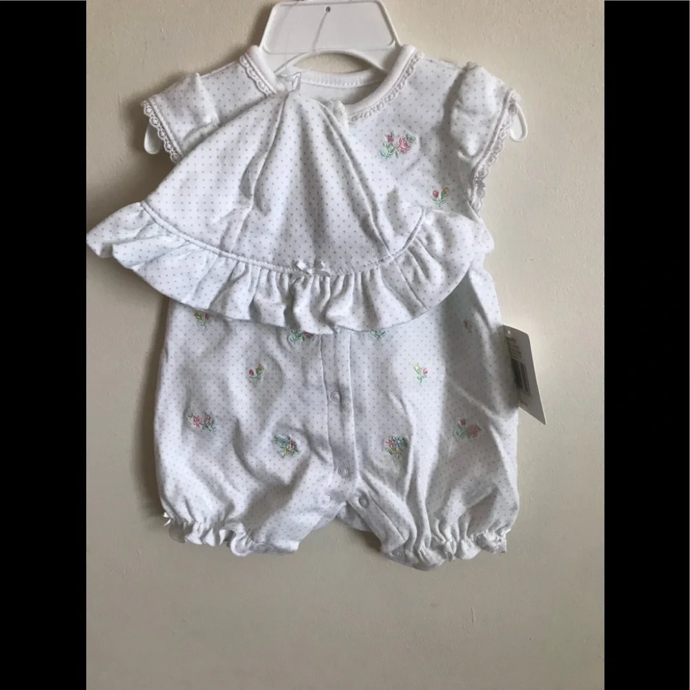 🩷 Adorable 2 piece Joyful Garden Flower outfit NWT